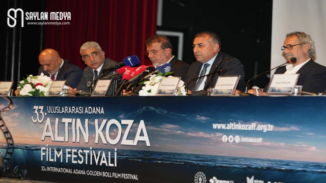33. Uluslararası Adana Altın Koza Film Festivali basın toplantısı yapıldı