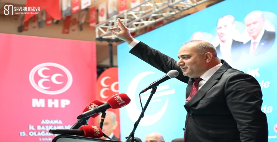 MHP Adana’da Hakan Yıldırım güven tazeledi