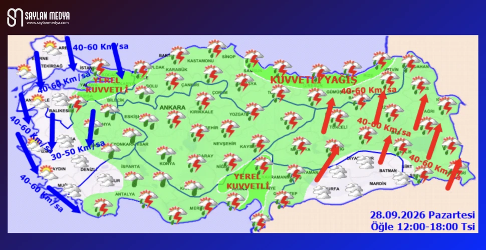 Türkiye'de bugün hava nasıl olacak... ADANA 27°C