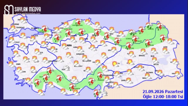 Türkiye'de bugün hava nasıl olacak... ADANA 33°C