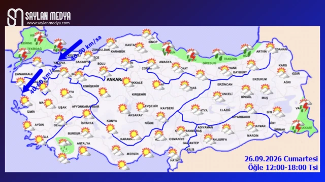 Türkiye'de bugün hava nasıl olacak... ADANA 34°C