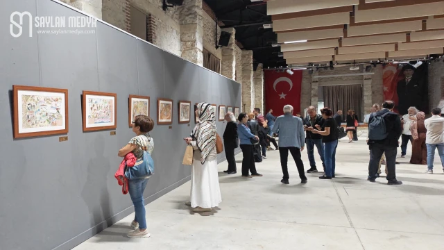 Minyatürlerle Yaşar Kemal'in Bütün Kitapları Sergisi açıldı