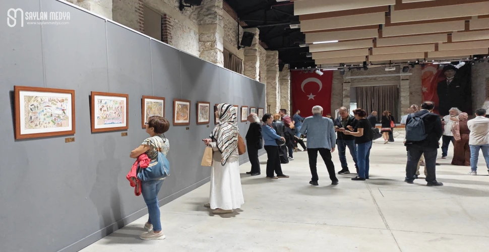 Minyatürlerle Yaşar Kemal'in Bütün Kitapları Sergisi açıldı