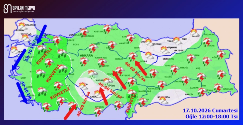 Türkiye'de bugün hava nasıl olacak... ADANA 22°C