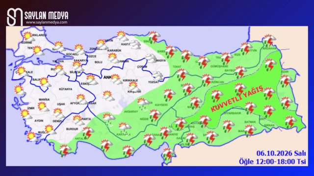 Türkiye'de bugün hava nasıl olacak... ADANA 26°C