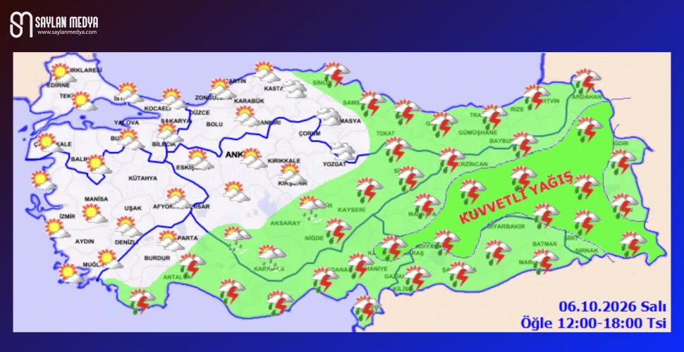 Türkiye'de bugün hava nasıl olacak... ADANA 26°C