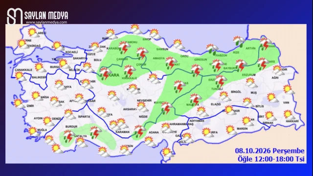 Türkiye'de bugün hava nasıl olacak... ADANA 30°C