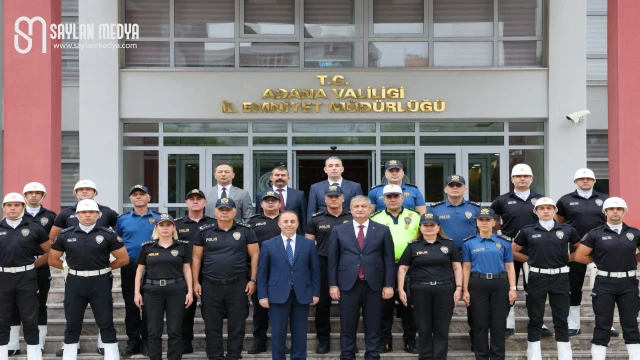 VALİ MUSTAFA YAVUZ İL EMNİYET MÜDÜRLÜĞÜNÜ ZİYARET ETTİ