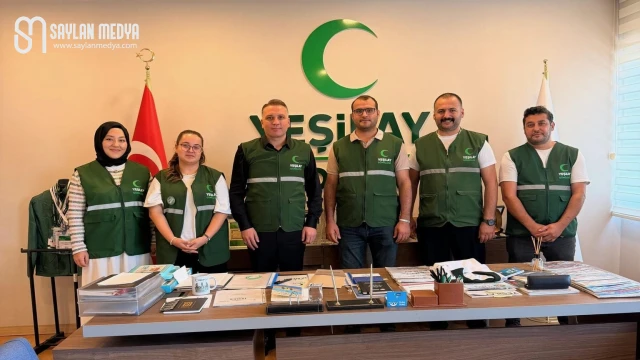 Yeşilay Adana Şube Başkanı Dr. Yunus Emre Yıldırım, Ülkü Ocakları Adana İl Başkanı Cem Tutsoy'u ağırladı