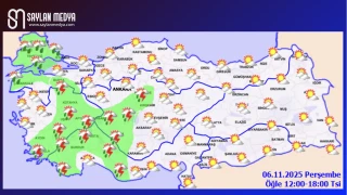 Türkiye'de bugün hava nasıl olacak... ADANA 32°C