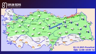 Türkiye'de bugün hava nasıl olacak... ADANA 19°C