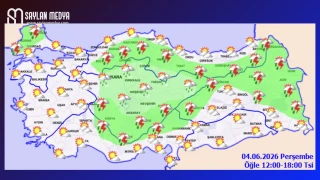 Türkiye'de bugün hava nasıl olacak... ADANA 30°C
