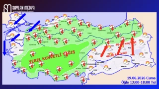 Türkiye'de bugün hava nasıl olacak... ADANA 31°C