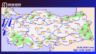 Türkiye'de bugün hava nasıl olacak... ADANA 33°C