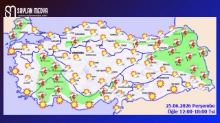 Türkiye'de bugün hava nasıl olacak... ADANA 34°C