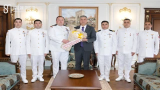 VALİ MUSTAFA YAVUZ’A SAHİL GÜVENLİK KOMUTANLIĞININ 44. KURULUŞ YIL DÖNÜMÜ ZİYARETİ