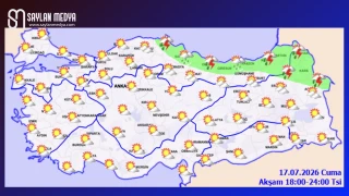 Türkiye'de bugün hava nasıl olacak... ADANA 35°C