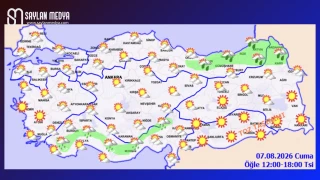 Türkiye'de bugün hava nasıl olacak... ADANA 35°C