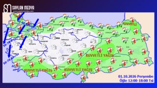 Türkiye'de bugün hava nasıl olacak... ADANA 25°C